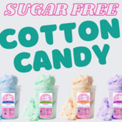 Hand Spun Sugar Free Cotton Candy 2oz Etsy