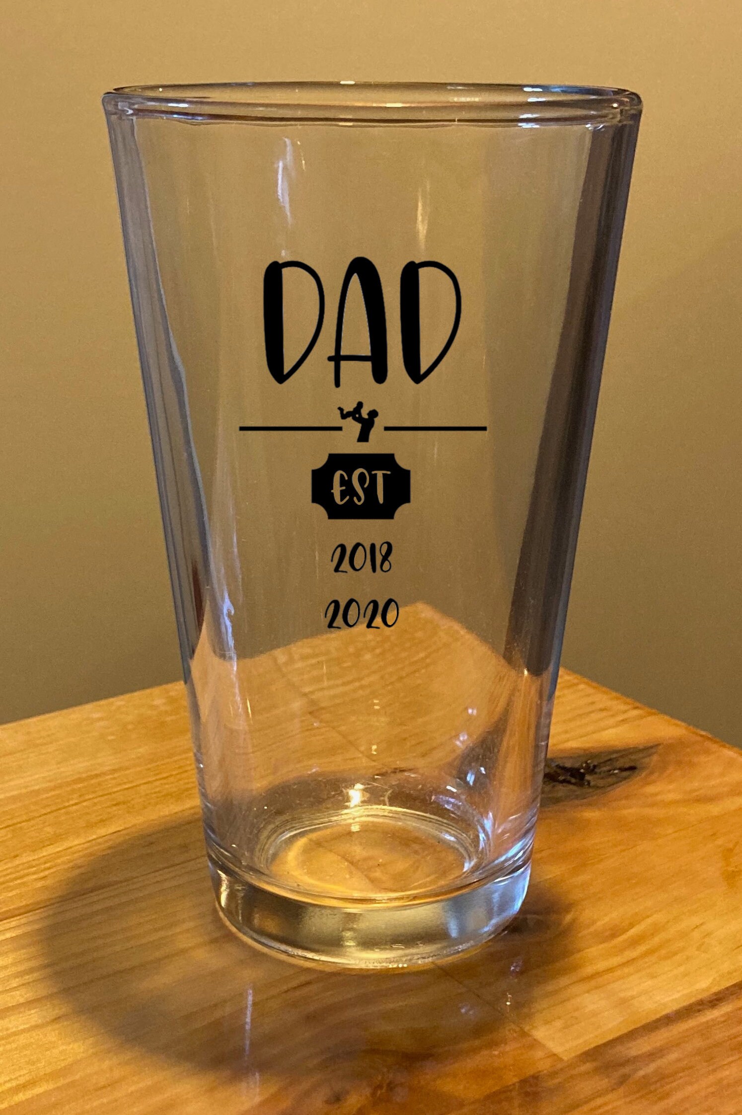 pint glass fathers day