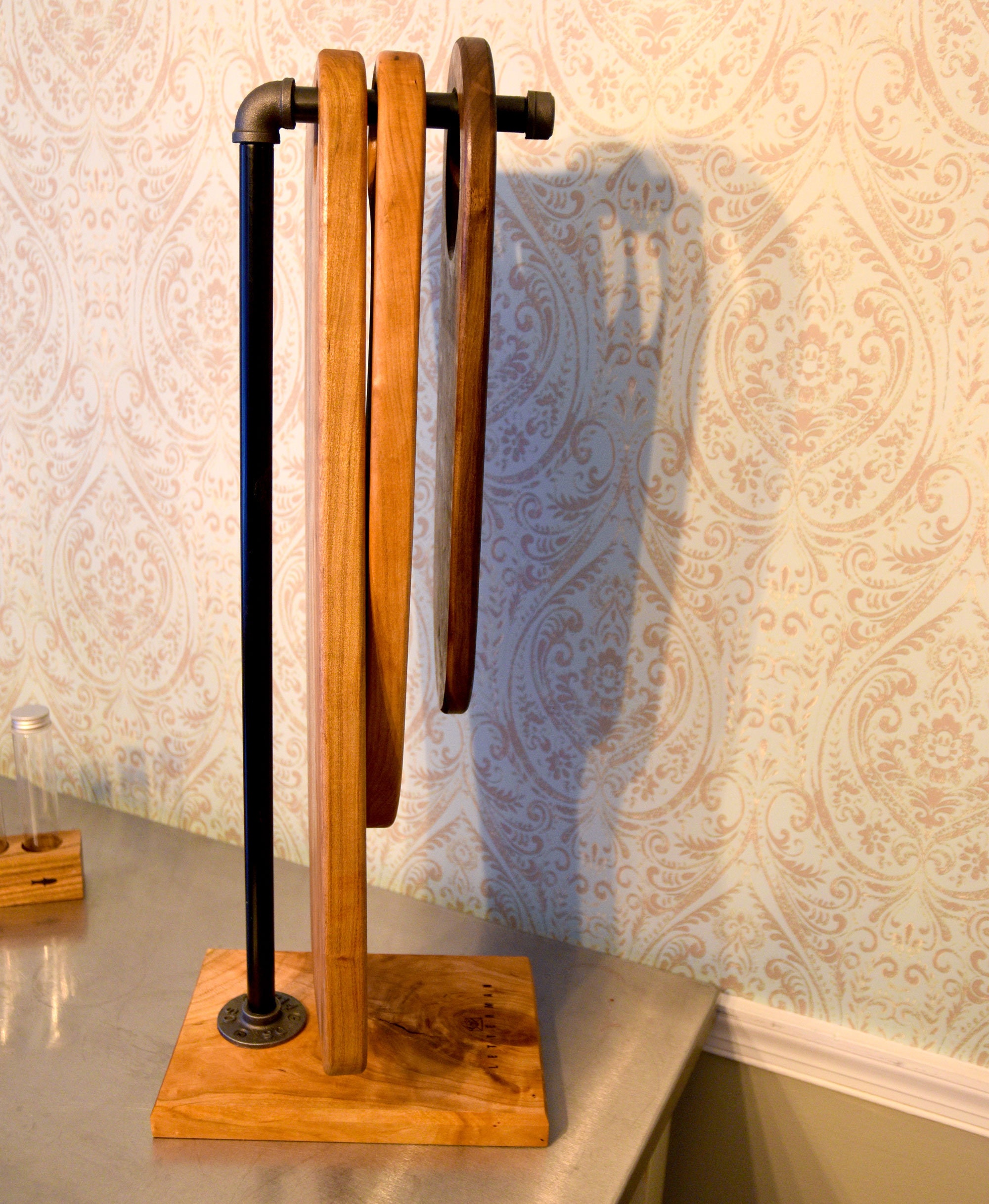 Cutting Board Stand and Display Etsy UK