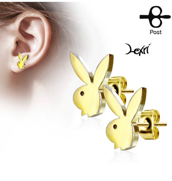 Playboy bunny earrings deals