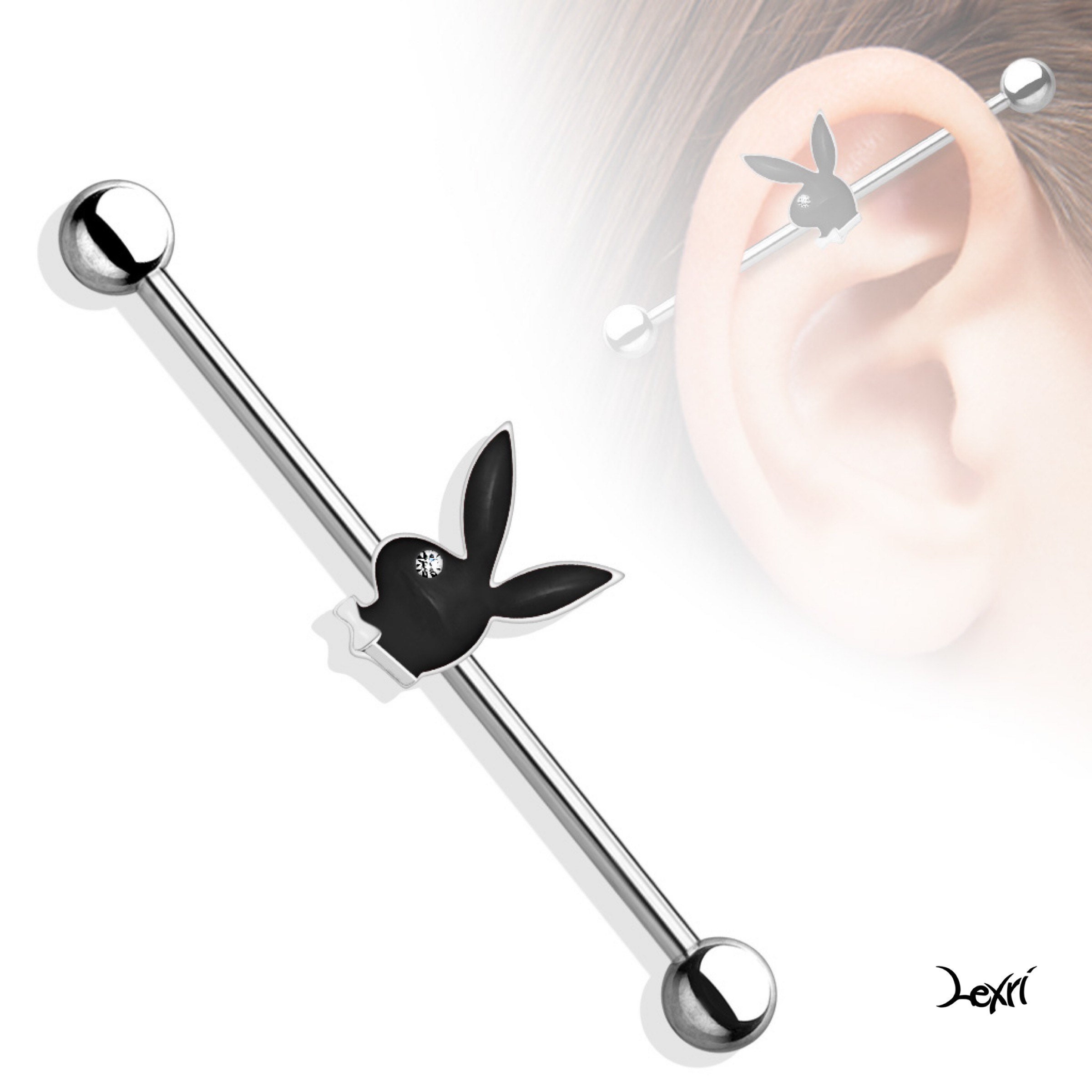 Classic Black Playboy Industrial Bar Etsy