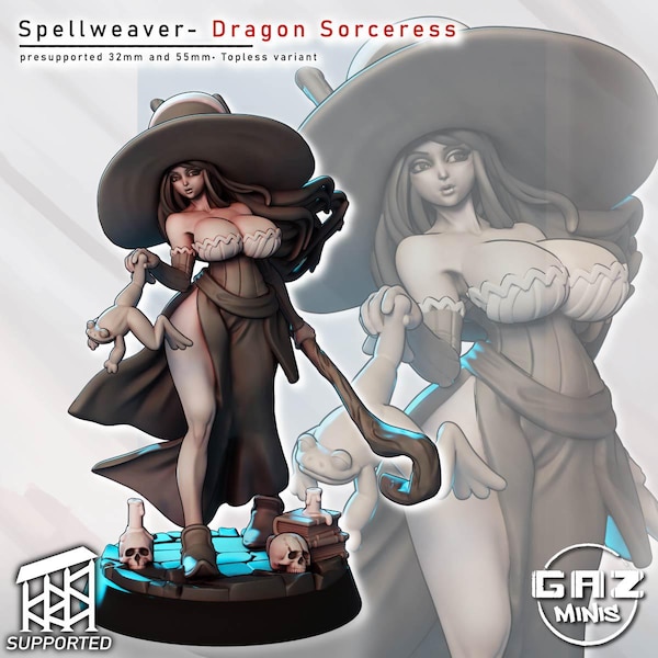 Spellweaver - Dragon Sorceress | Gaz Minis