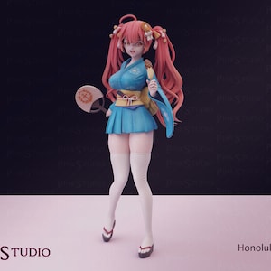 Azur Lane Inspired  Honolulu Model Kit | 3D Resin Print Figurine