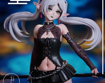 Mage Girl Model Kit | 3D Resin Printed Figurine | Salt Sculpt