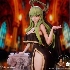 Bride Model Kit | 3D Resin Printed Figurine | Salt Sculpt