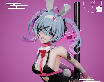 Vocaloid Girl Model Kit | 3D Resin Printed Figurine | Salt Sculpt