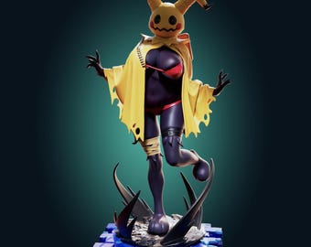 Geist Girl Model Bausatz | 3D Harz Gedruckte Figur |  Offizier Rhu