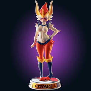 Fire Rabbit Model Kit | 3D Resin Print Figurine | Designed by Officer Rhu