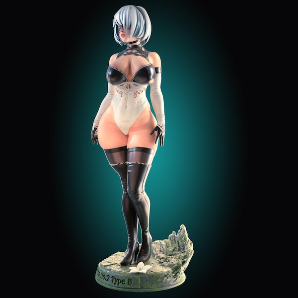 Android Warrior Model Kit | 3D Resin Printed Figurine | Officer Rhu