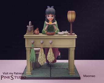 Kit modello di apprendista speziale / Figurina stampata in resina 3D / Pink Studio