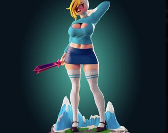 Bunny Girl Model Bausatz | 3D Harz Gedruckte Figur | Offizier Rhu