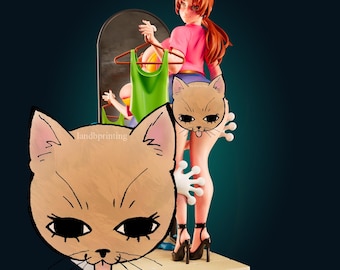 Mom Model Kit | 3D Harz Gedruckte Figur | Offizier Rhu