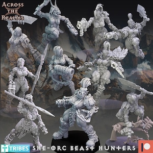 She Orc Beast Hunters | Across the Realms