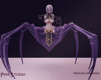Kit modello Spider Girl / Figurina stampata in resina 3D / Pink Studio