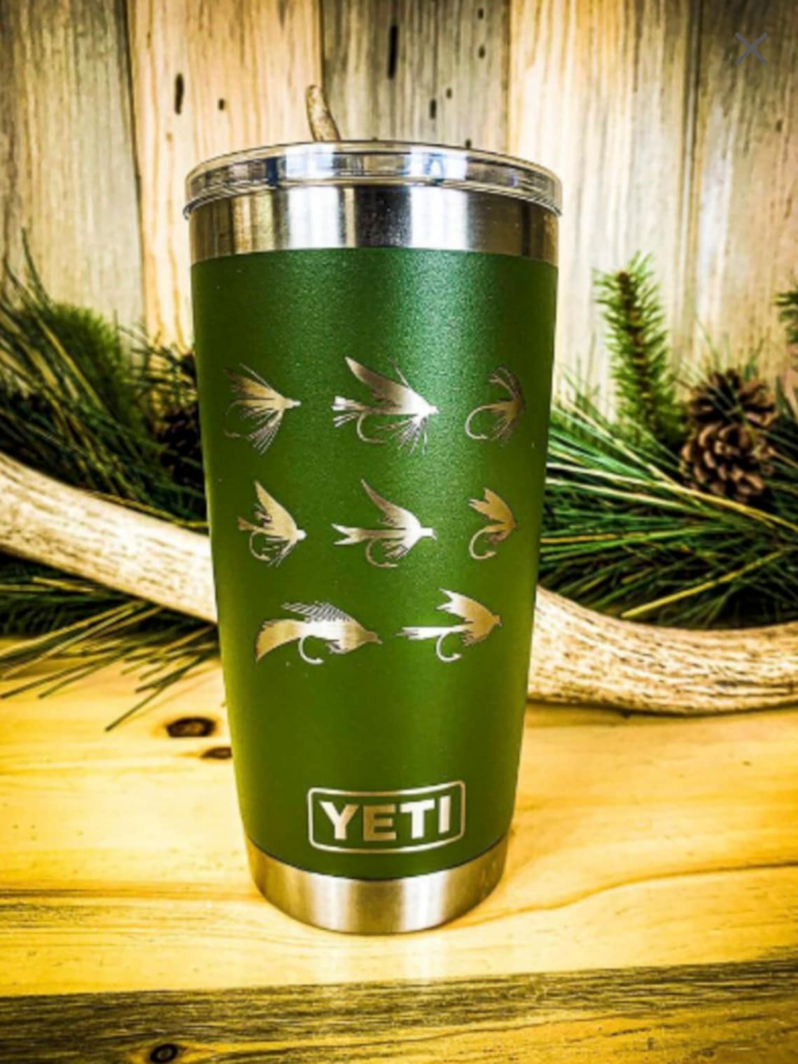 Ultimate Fly Fishing Custom Yeti Rambler Personalized Yeti Etsy