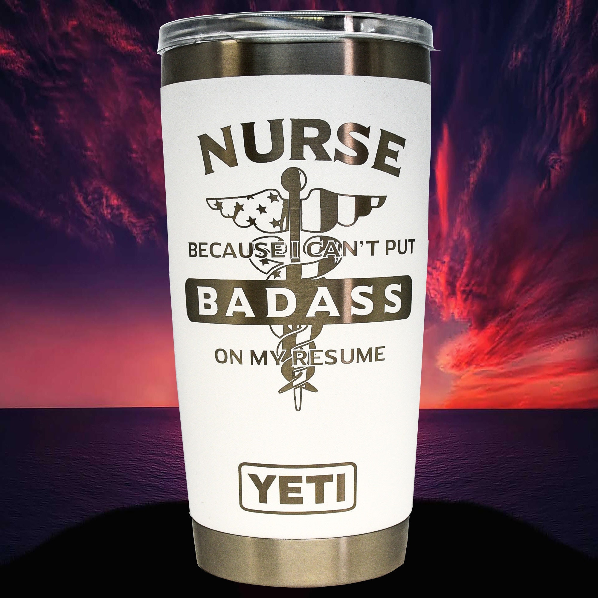 Personalized Engraved YETI®, Doctor, Pediatrician, Oncology, Hospice Care,  Healthcare Worker, Custom Yeti, Personalized Tumbler 