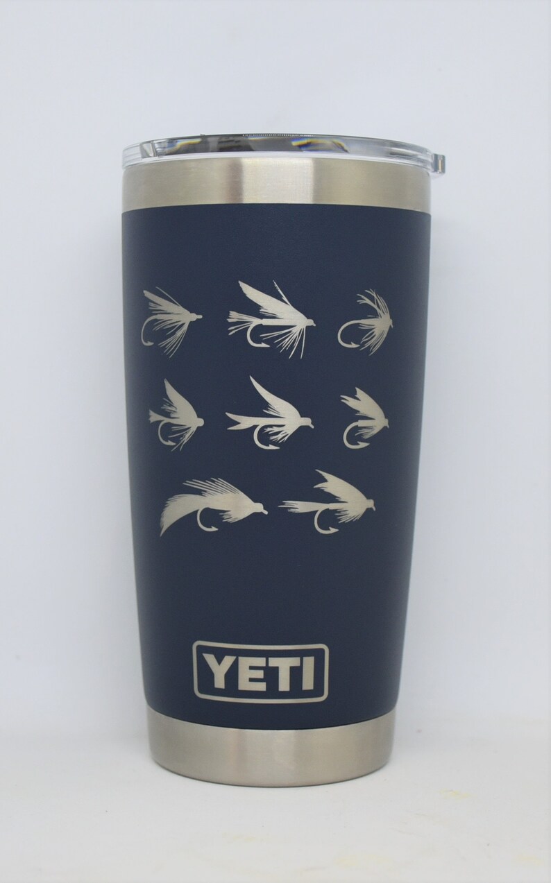 Ultimate Fly Fishing Custom Yeti Rambler Personalized Yeti Etsy