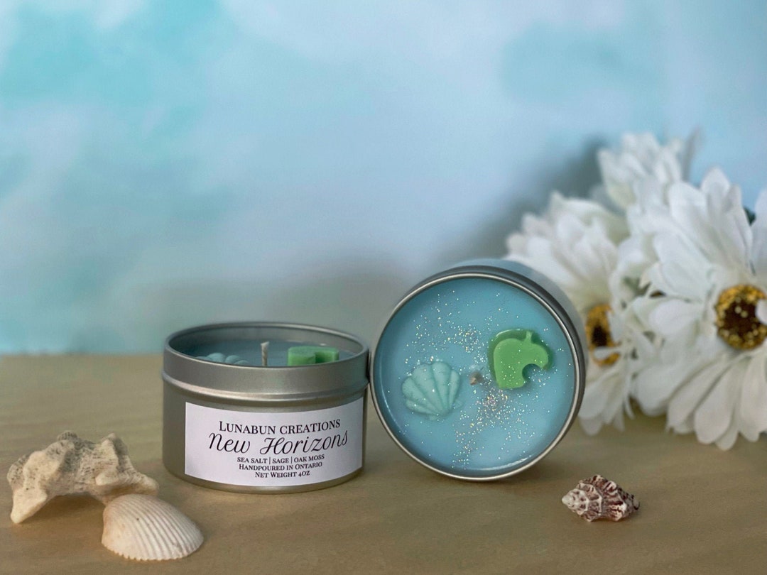 New Horizons Animal Crossing Inspired Natural Soy Wax Candle Etsy