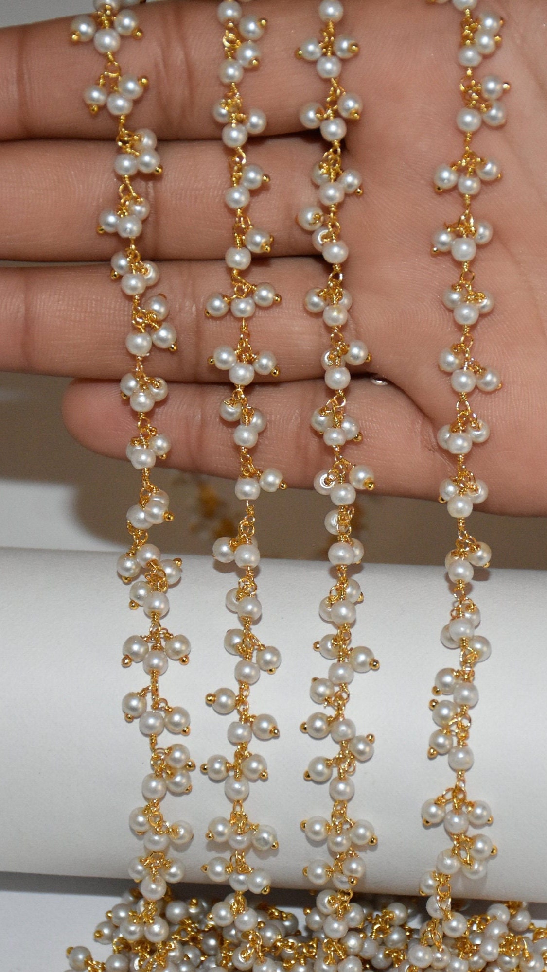 Vivilly Pearl Waist Chain Gold Simple Belly Chains Algeria