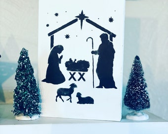 Christmas Nativity Sign