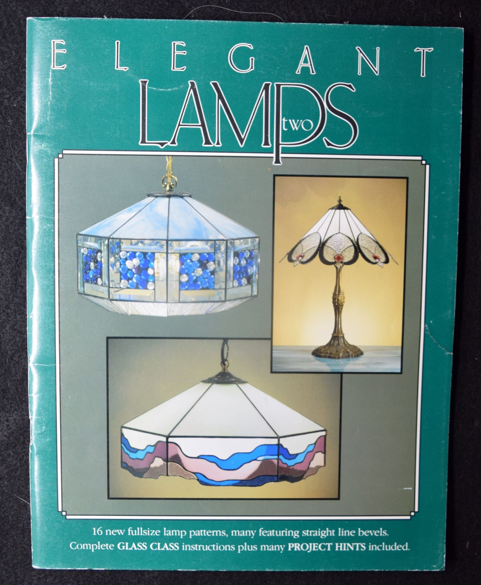 Stained Glass Pattern Book Elegant Lamps Etsy