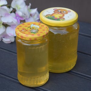 Raw Wildflower Honey - Pure 100% natural, unprocessed, no sugar added