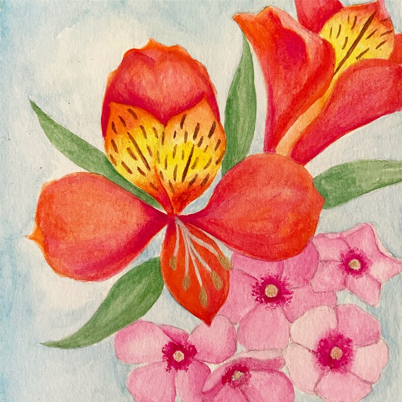 Floriography Floral Watercolor