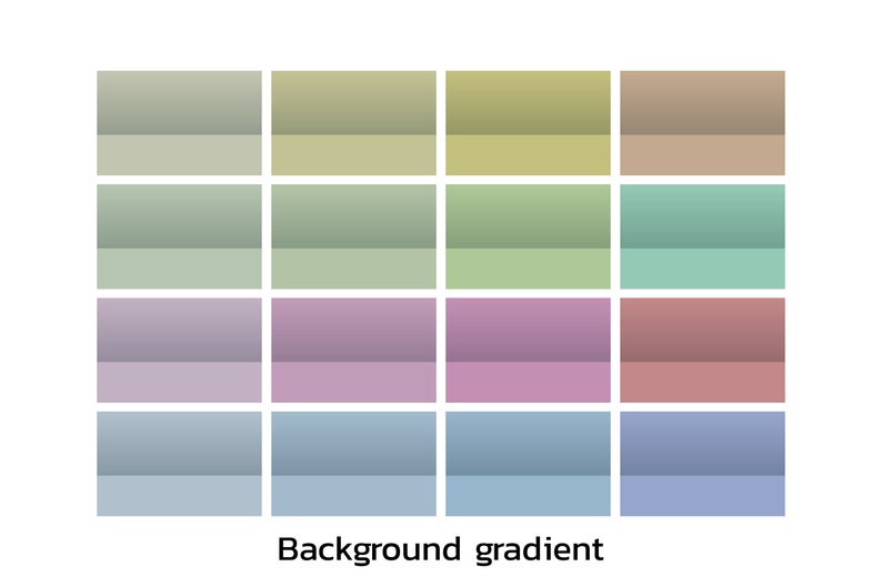 Multiple Color Gradient Background, Abstract Digital Art, Art Frame TV ...