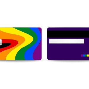 Presentatie lidmaatschapskaart, LGBTQ-kleurontwerp regenboogcurve, homoseksueel, lesbisch, biseksueel, homoseksueel, transseksueel menselijk concept