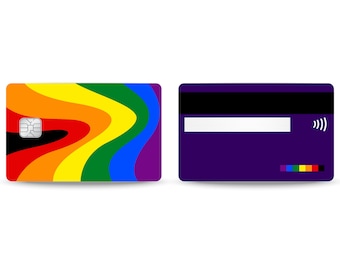 LGBTQ Rainbow Membership Card Template (Digital Download)