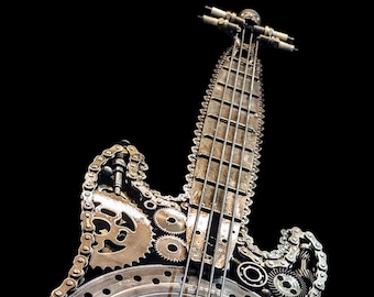 スチームパンクエレキギター スチームパンクギター : r/guitarporn