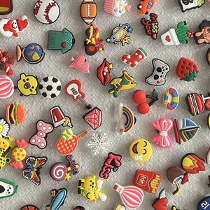 Jibbitz | 10, 15, 20 pcs Random Cartoon Charms | Shoes Accessories | PVC Shoe Decorations For Crocs