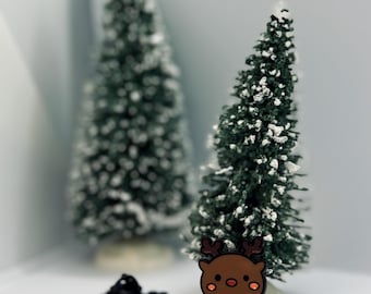 Reindeer Enamel Pin | Christmas Pins | Christmas gifts