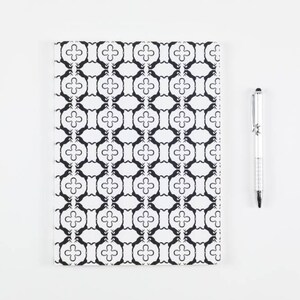 Horse and Shoe Print Notebook | Horse Themed Journal | Equestrian Themed Gifts For Girls And Women | Lined, Blank Glue-Bound Notebook