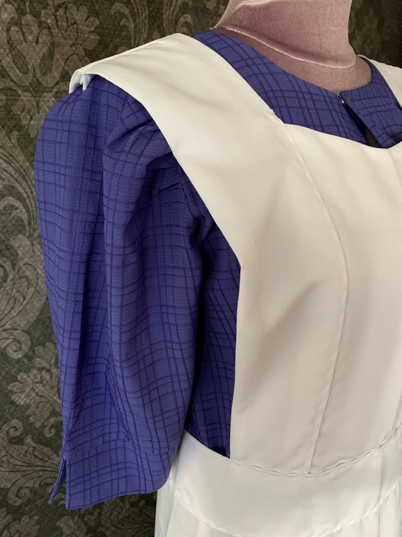 Amish DRESS with Pinafore Apron / Handmade / Amis… - image 6