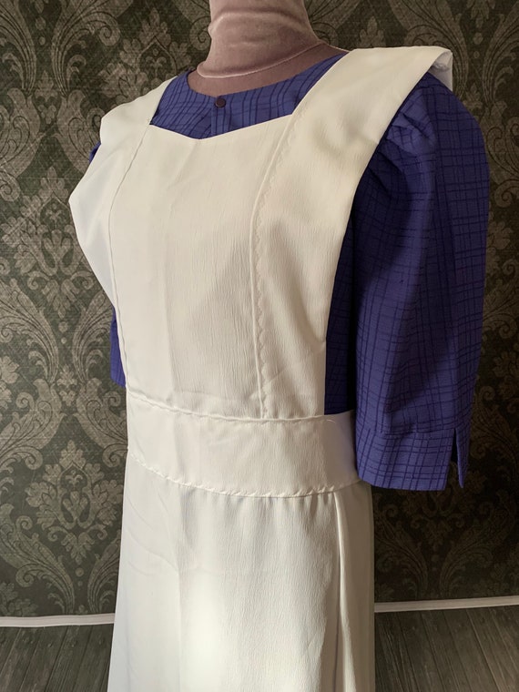 Amish DRESS with Pinafore Apron / Handmade / Amis… - image 5