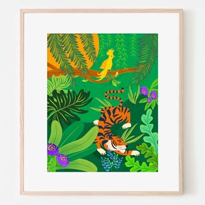 Tiger in the Jungle