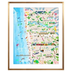 Napels Florida / Naples Pier / tropische print / Port Royal / Napels botanische tuin / Naples Zoo / Artis / 5th Ave / Lisa Monias