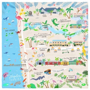 Naples Florida Bandana/Scarf