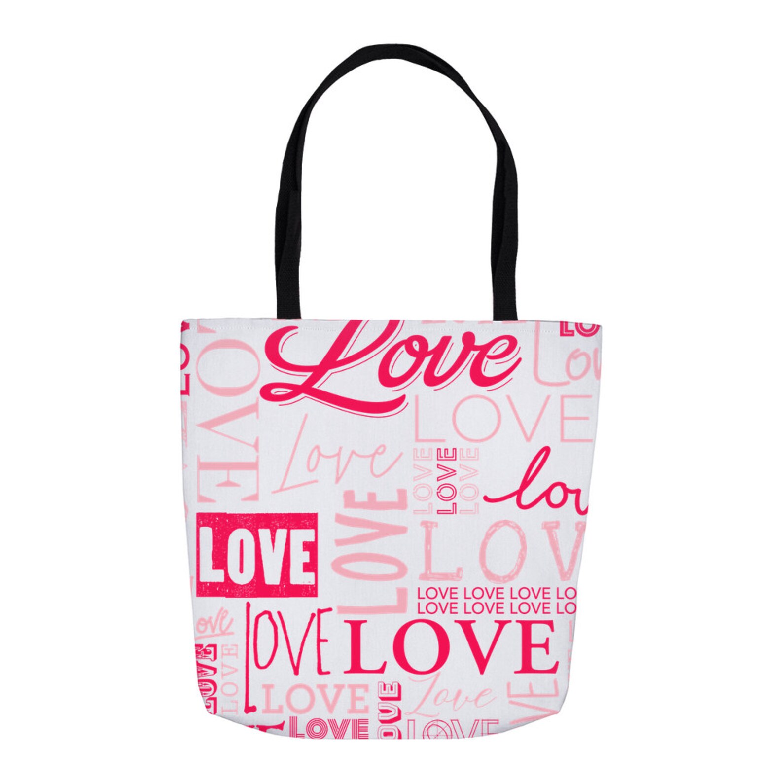 Love Love Tote Bag | Etsy