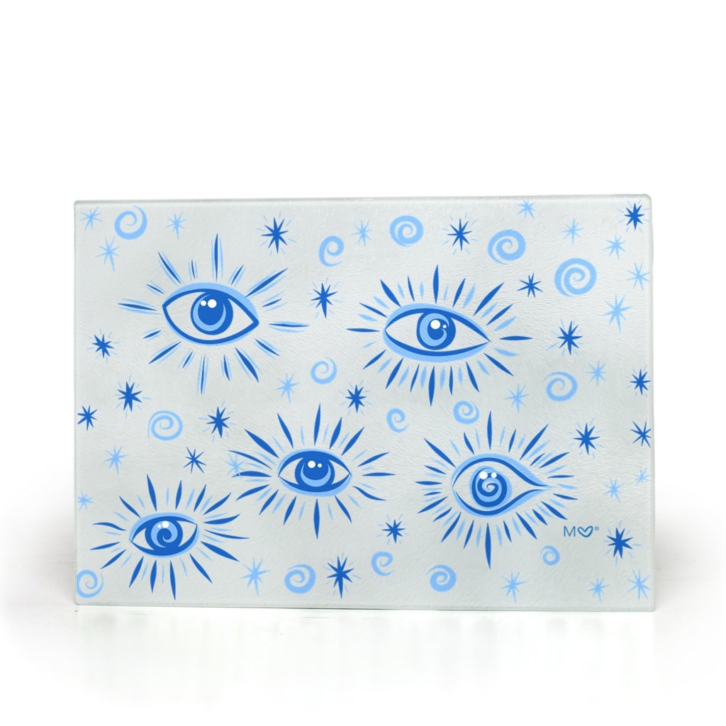 Super Fun All Seeing Eye Glass Cutting Board