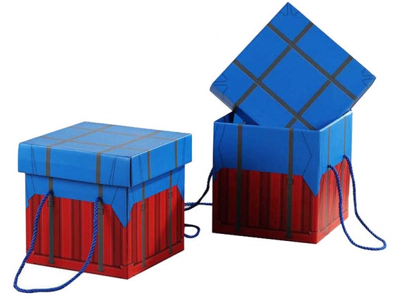 5 Pack Of Large Pubg Air Drop Supply Crate Gift Box 6 Etsy 日本