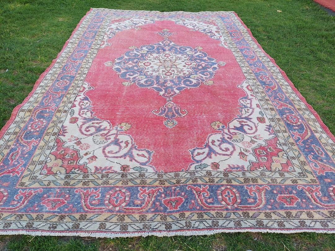 Vintage Turkish Rug Antique Turkish Rug Turkish Anatolian Etsy