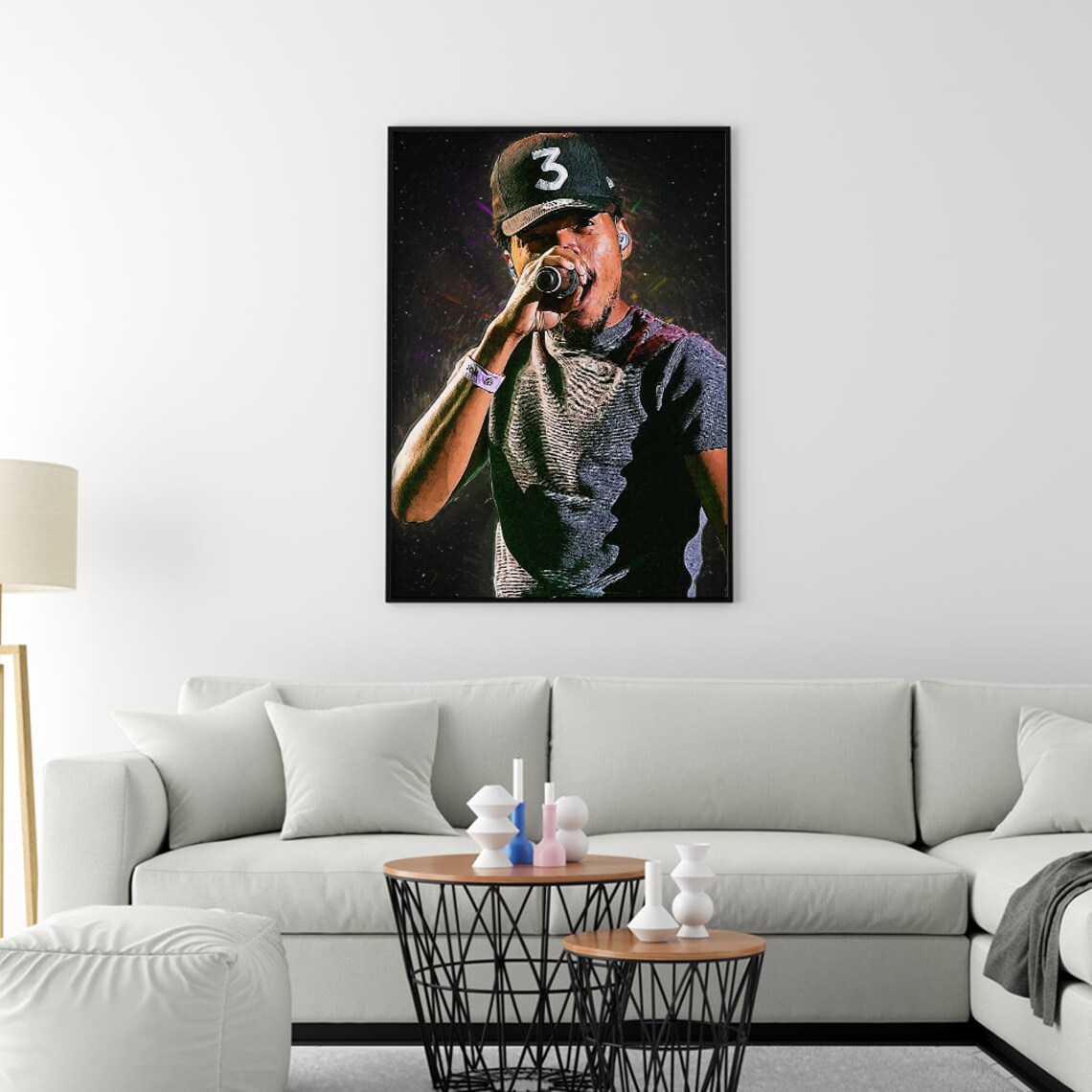 Rapper Poster Hip hop print Music Gift Rap Wall Art Etsy