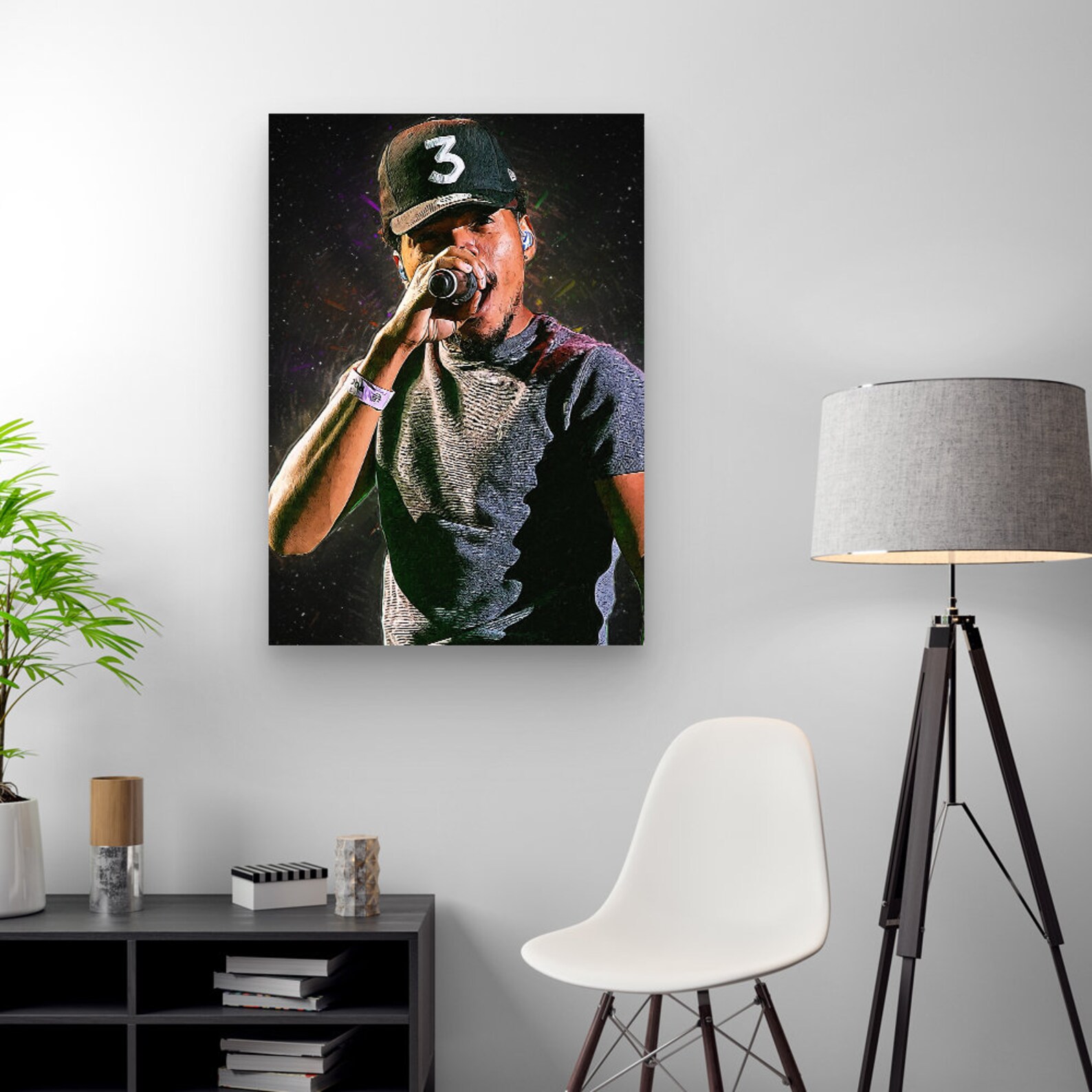 Rapper Poster Hip hop print Music Gift Rap Wall Art Etsy