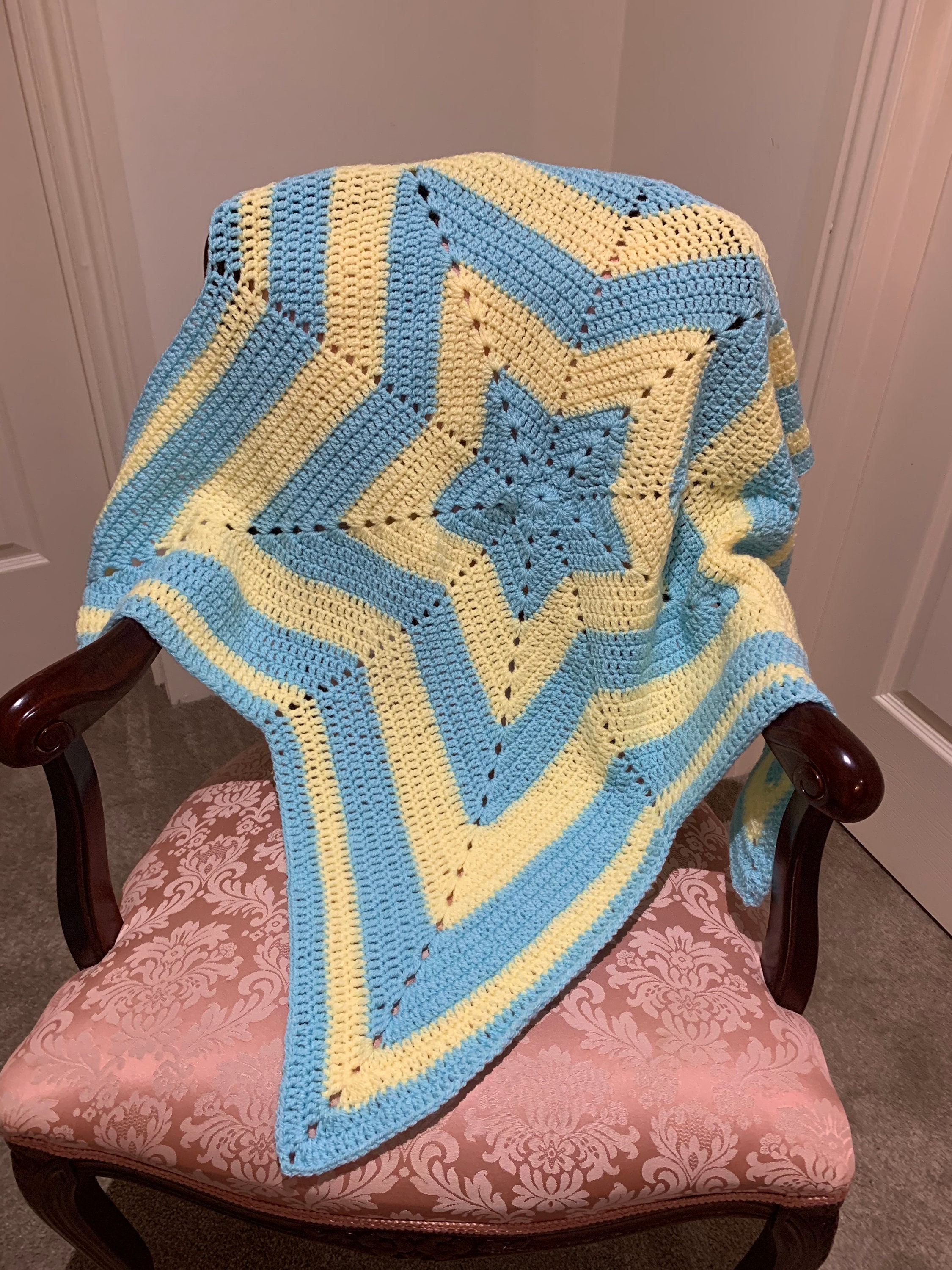 Star Blanket Etsy