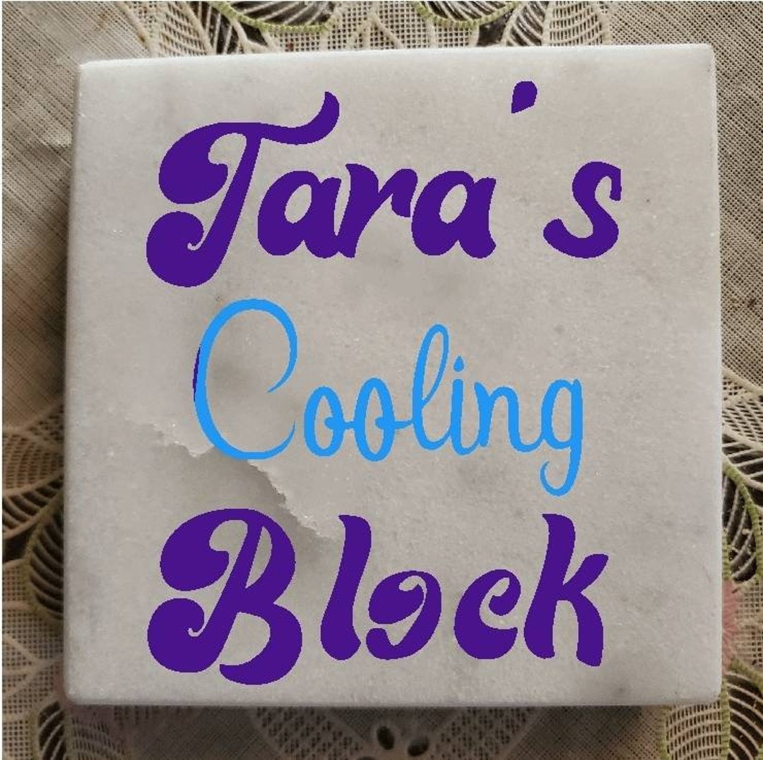 HTV Cooling Block/ Custom Name HTV Cooling Block/ Business Etsy
