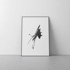Printable Black and White Prints Set of 2 Prints Monochrome Abstract ...