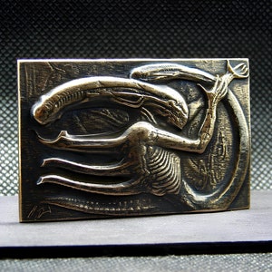 Necronom IV - Giger - Relieve coleccionable - Raro - Miniatura de escritorio - Alien