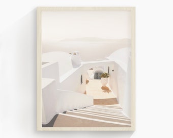 Santorini Print | Greece Print | Travel Print | Mediterranean  Poster  | Photography Print | Wall Decor | Home Decor | Printable Art